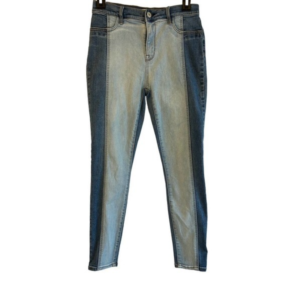 Pacsun Womens Size 26 Patchwork High Rise Ankle Jegging‎ Denim Jeans